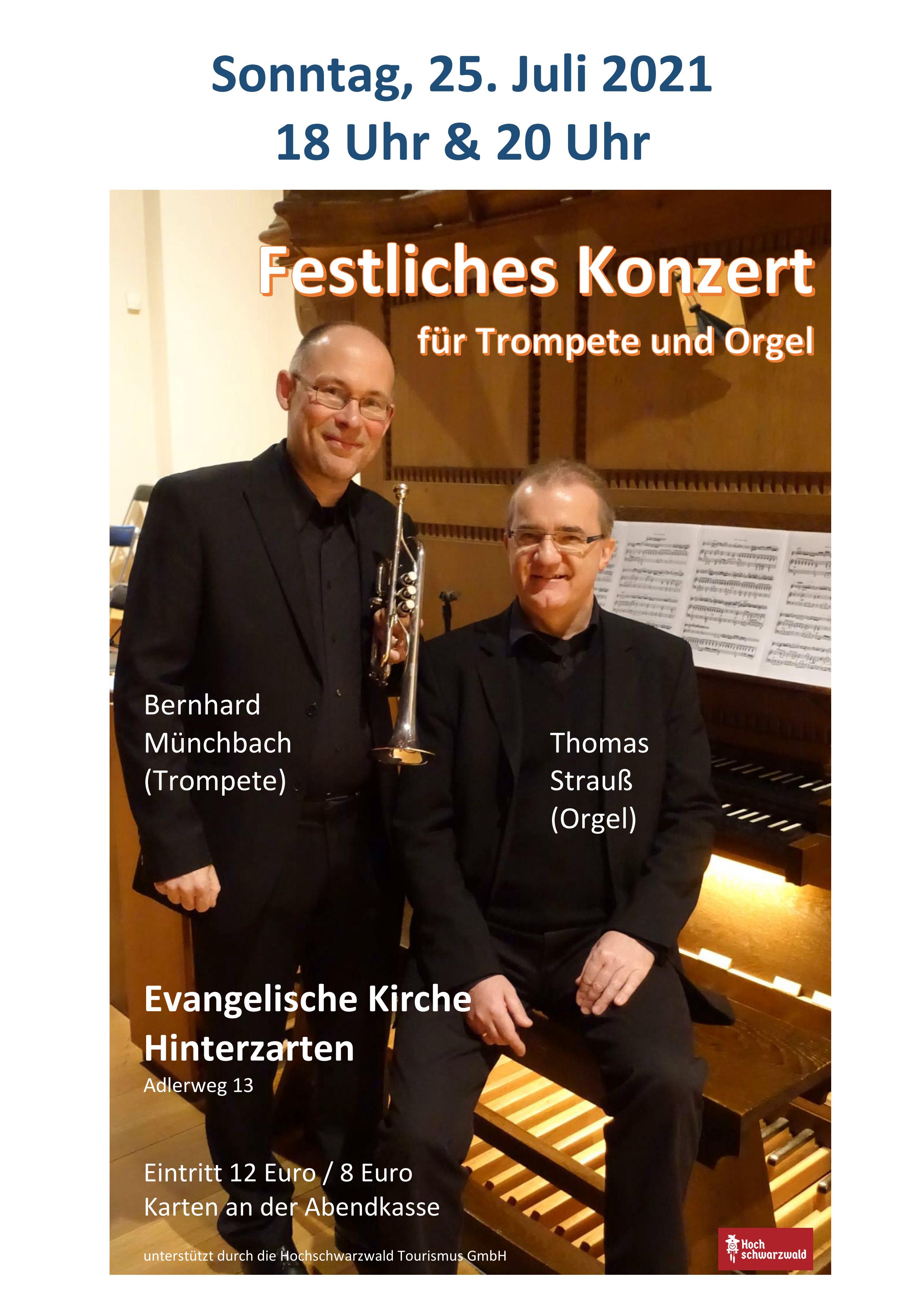 2021 07 25 Münchbach Strauss Orgel und Trompete