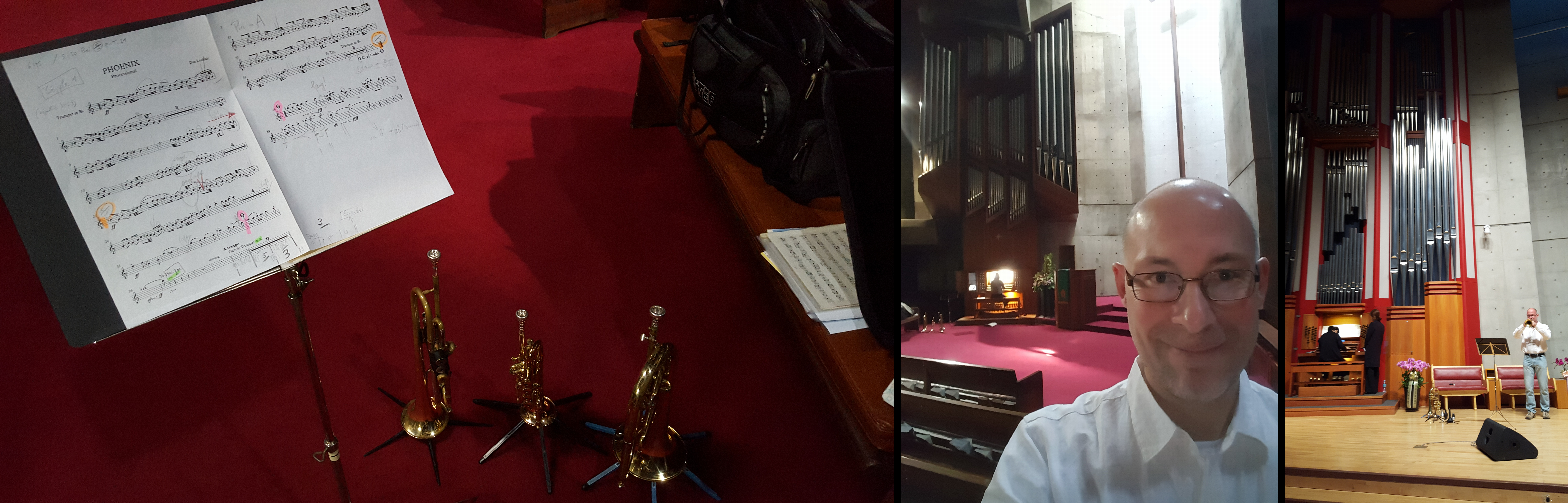 Trompeten-Setup - Orgeln in Hanshin und KyungDong